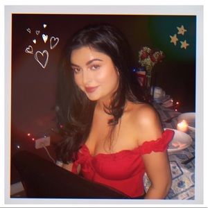 I.AM.GIA Naomi Ruffle Bustier Top